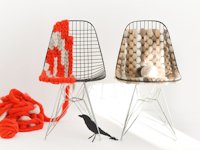 flickr plainliving Knitted Wire Chair